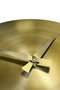 Wallity Reloj de Pared Decorativo de Metal Dorado